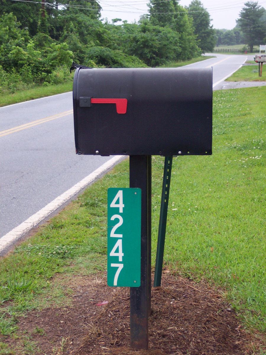 Green Address Signs
